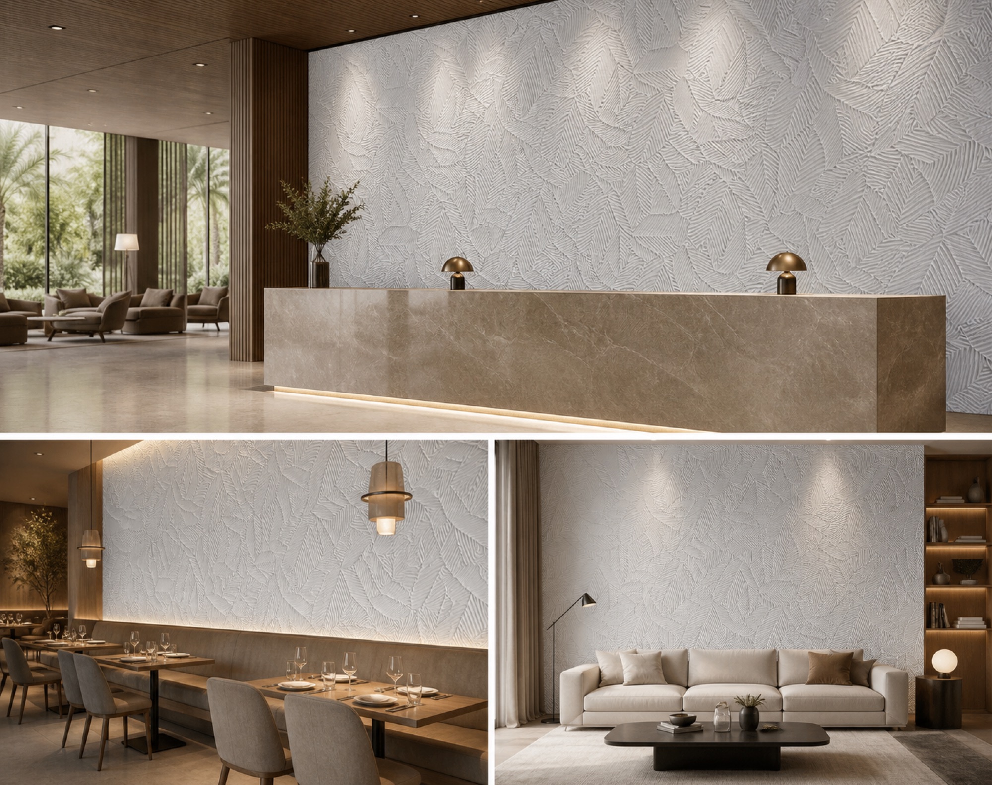 Flexible Stone Panels architectural surface example