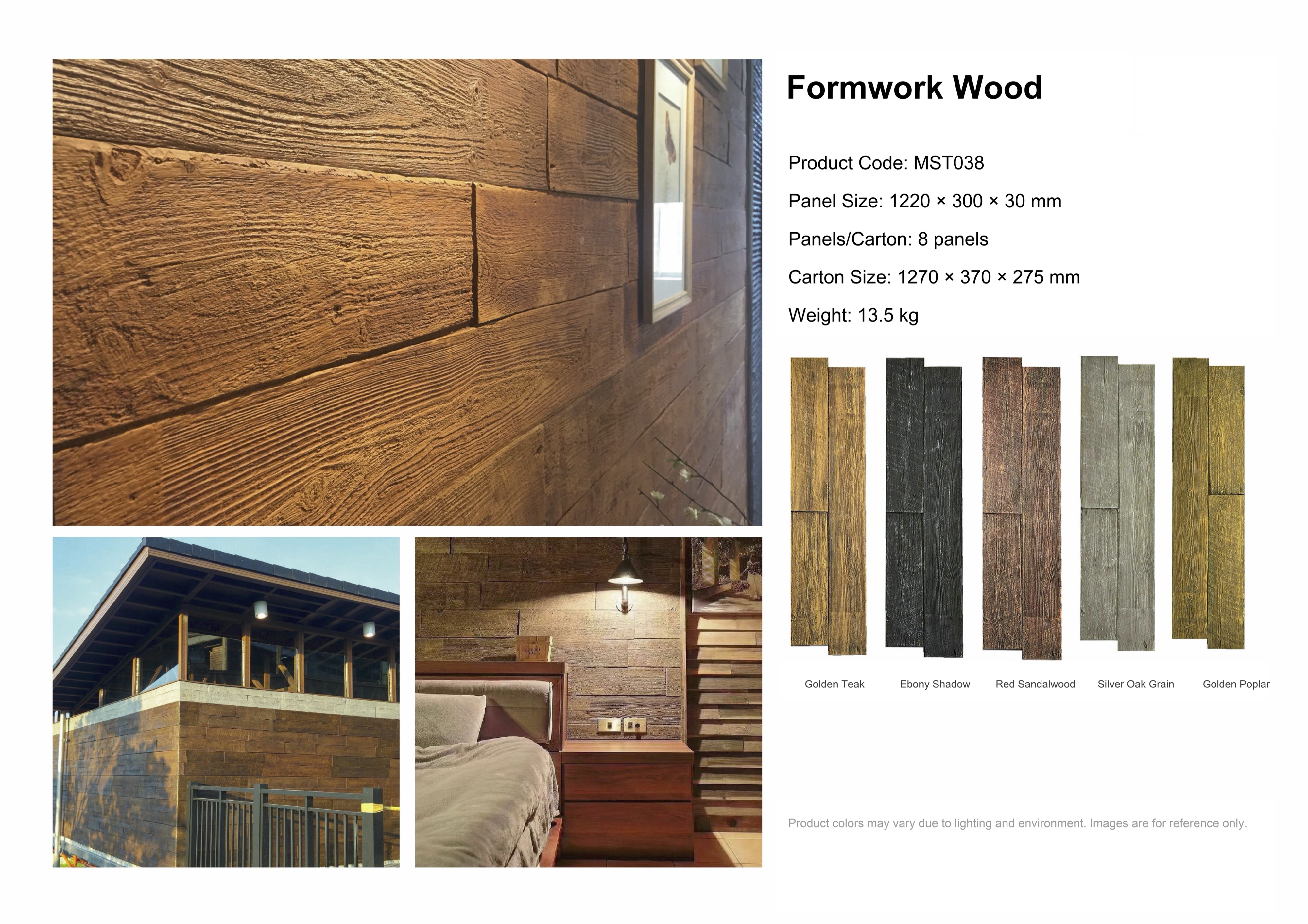 Formwork Wood